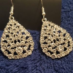 Rhinestone Dangle Earrings